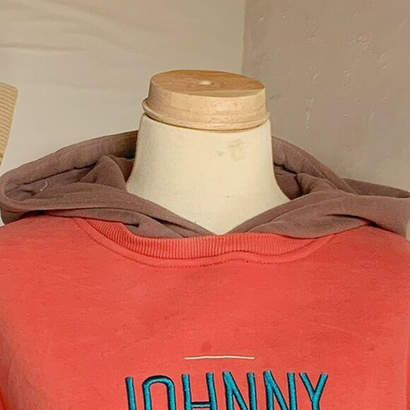 Oversized Coral Graphic Sweatshirt Hoodie - Picture 3 of 4